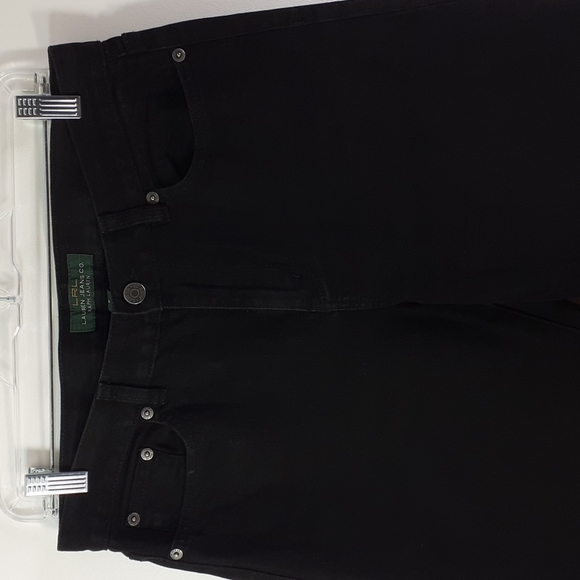 Lauren Ralph Lauren Jean Classic Bootcut Black Jeans Women's Size 6 - Picture 3 of 16